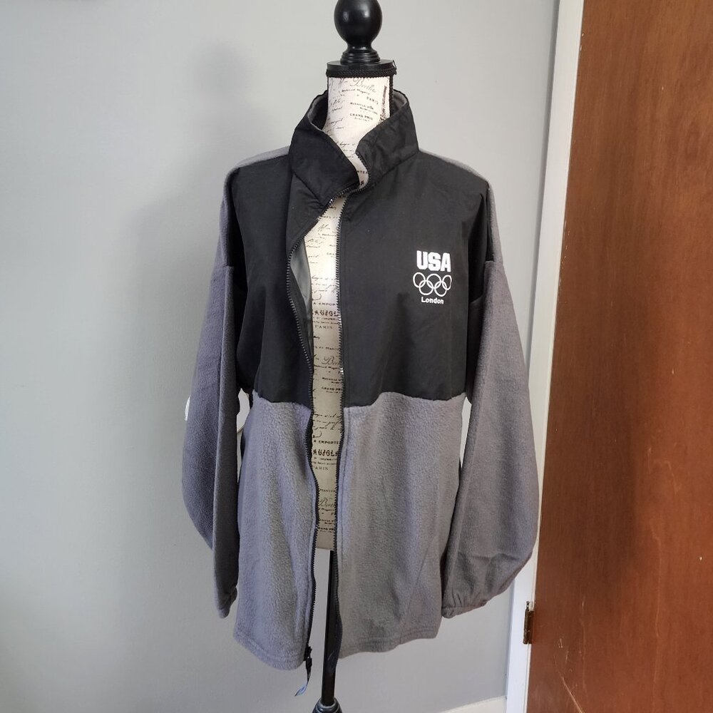 NWOT U.S. Olympic Fleece/Windbreaker